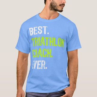 Camiseta Melhor treinador Triathlon, Dom Engraçado