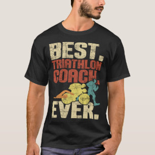 Camiseta Melhor treinador Triathlon Ever Triathlete Sports
