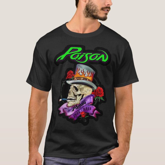 Camiseta Melhor Trending Darkness Poison Clássico (Frente)