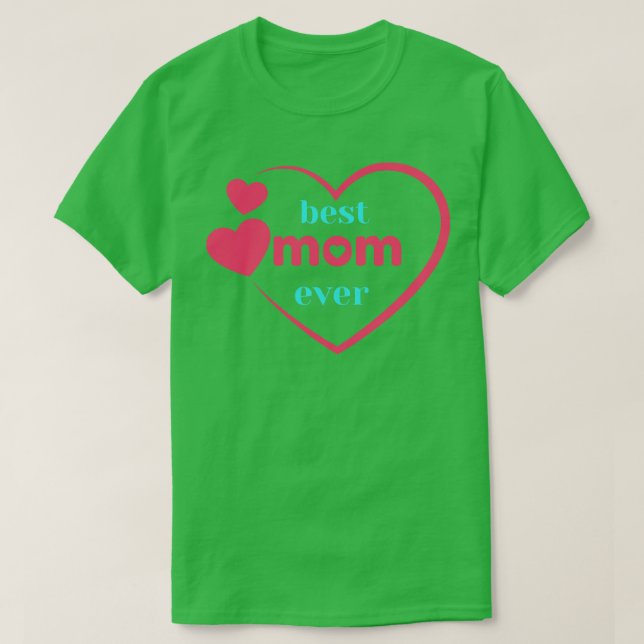 Camiseta Melhor tricô Mãe 3 (Frente do Design)