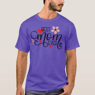 Camiseta Melhor tricô Mãe De 114
