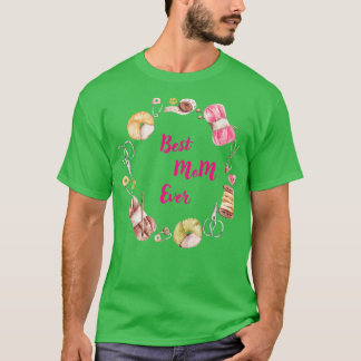Camiseta Melhor tricô Mãe De 132