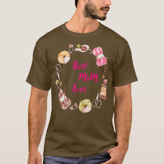 Camiseta Melhor tricô Mãe De 137