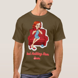 Camiseta Melhor tricô Mãe De 489