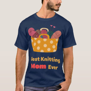 Camiseta Melhor tricô Mãe De 494