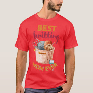 Camiseta Melhor tricô Mãe De 525