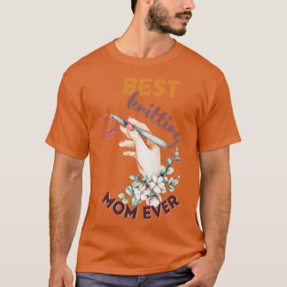 Camiseta Melhor tricô Mãe De 539