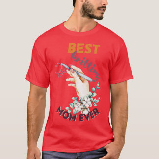 Camiseta Melhor tricô Mãe De 569