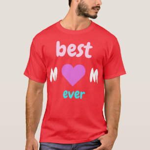 Camiseta Melhor tricô Mãe De 8