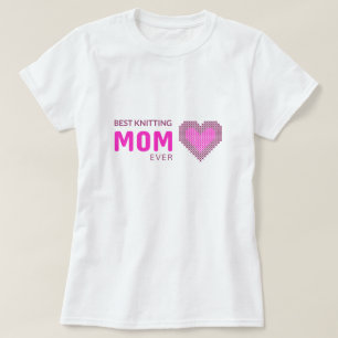 Camiseta Melhor tricô para a mamãe