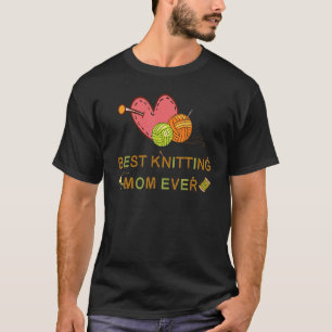 Camiseta Melhor tricotar Mãe, Matando Crochet Lover