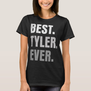 Camiseta Melhor Tyler - Primeiro Nome Engraçado
