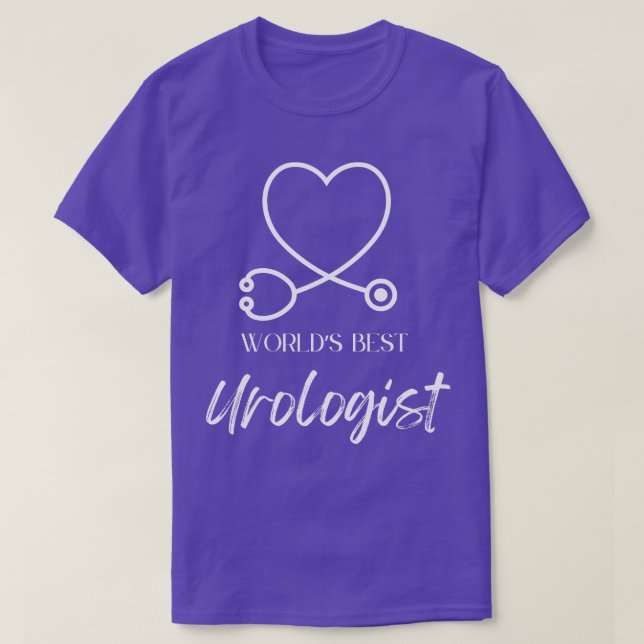 Camiseta melhor urologista do mundo (Frente do Design)