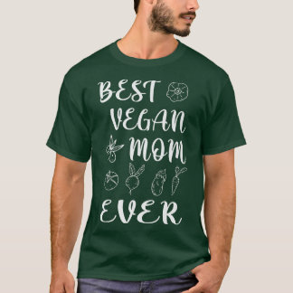 Camiseta Melhor vegante mãe de sempre