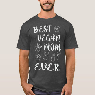 Camiseta Melhor vegante mãe de sempre