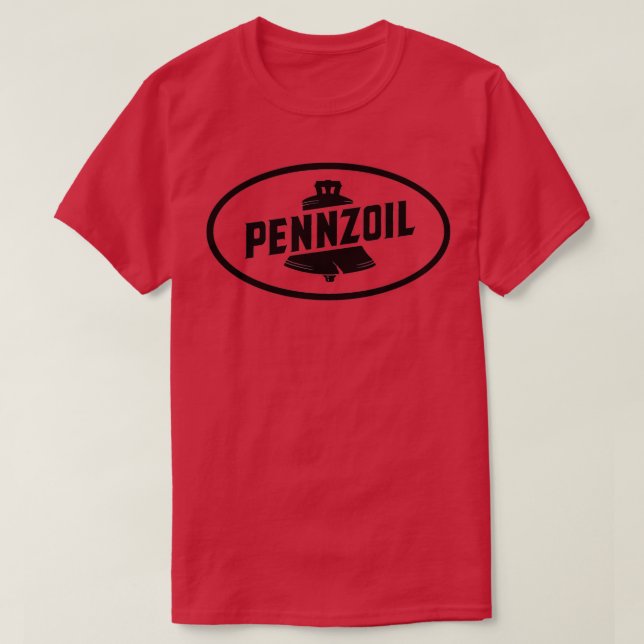Camiseta MELHOR VENDA DE Pennzoil (Frente do Design)