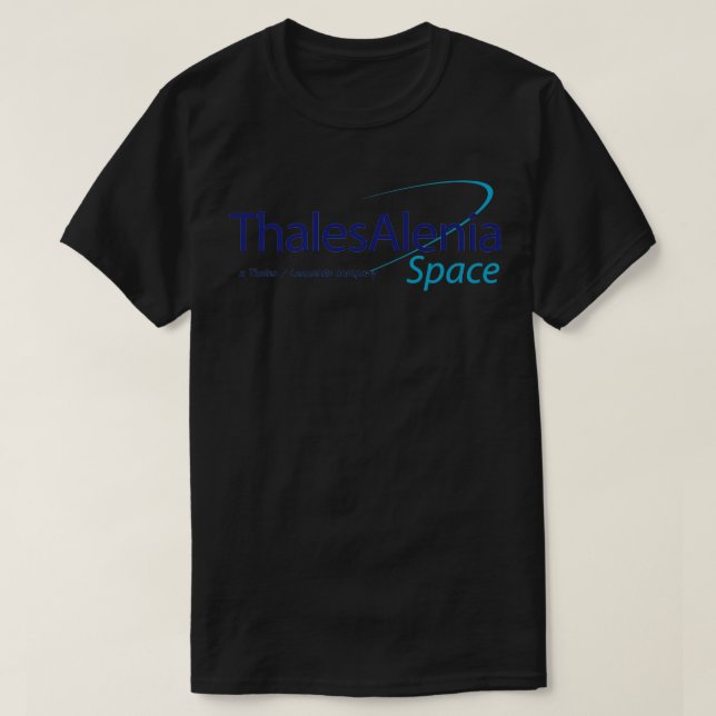 Camiseta MELHOR VENDA Thales Alenia Space (Frente do Design)