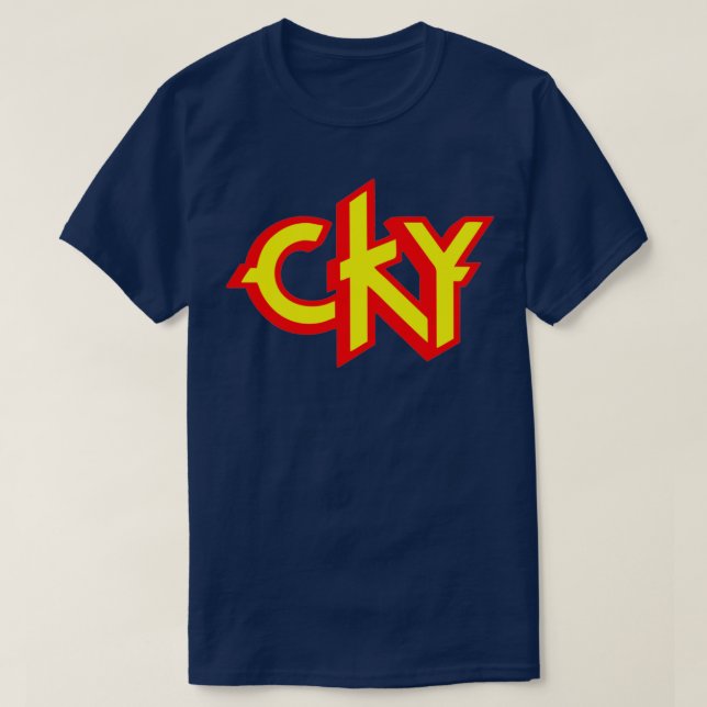 Camiseta MELHOR VENDEDOR CKY Skateboard Merchandise 7 (Frente do Design)