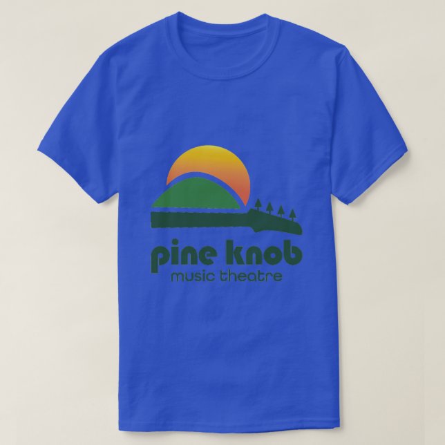 Camiseta MELHOR VENDEDOR - Pine Knob Music Theater Merchanf (Frente do Design)