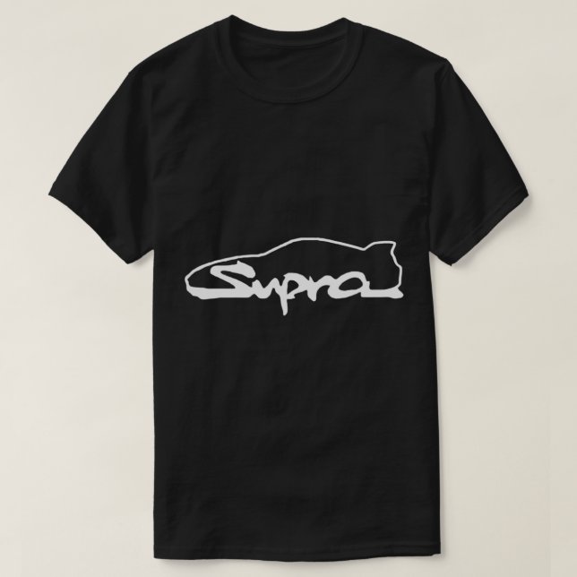Camiseta MELHOR VENDEDOR Toyota Supra Logo Merchandise Esse (Frente do Design)