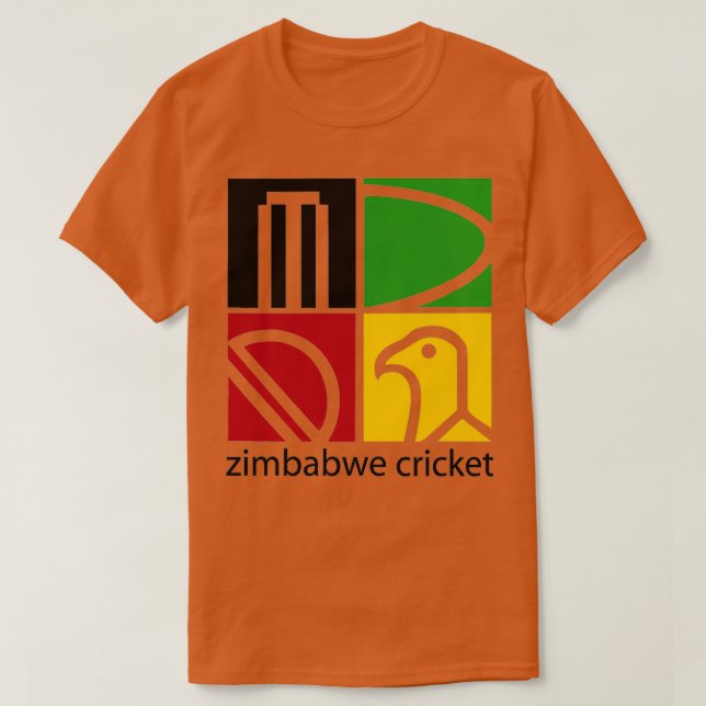 Camiseta MELHOR VENDEDOR Zimbabwe Cricket Merchandise 1 (Frente do Design)