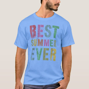 Camiseta MELHOR VERÃO DE TODOS Acampamento Último Dia Féria