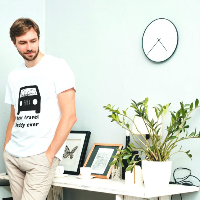 Camiseta Melhor Viagem Buddy Ever (insira o nome do seu cac (Criador carregado)
