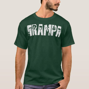 Camiseta Melhor Vovô Afastado Sobre Violão Guitarrista