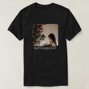 Camiseta Melhor Vovô De Sempre! Personalizado do coração de