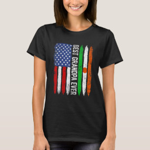 Camiseta Melhor Vovô Dia de os pais Níger Relatório de Sina