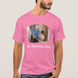 Camiseta Melhor Vovó já fez upload de sua foto horizontal