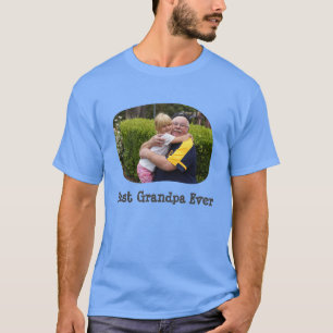 Camiseta Melhor Vovô já fez upload de sua foto horizontal
