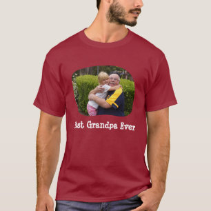 Camiseta Melhor Vovô já fez upload de sua foto horizontal