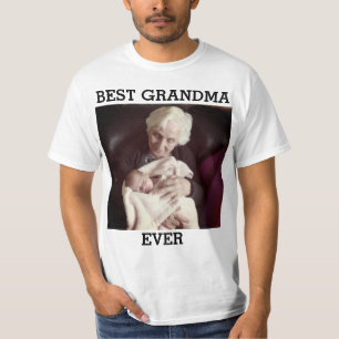 Camiseta Melhor Vovó Já Personalizada Foto Cria Sua Própria