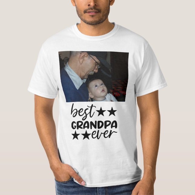 Camiseta Melhor Vovô T-Shirt (Frente)
