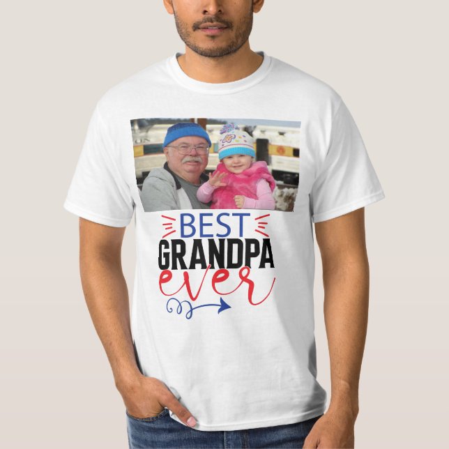 Camiseta Melhor Vovô T-Shirt (Frente)