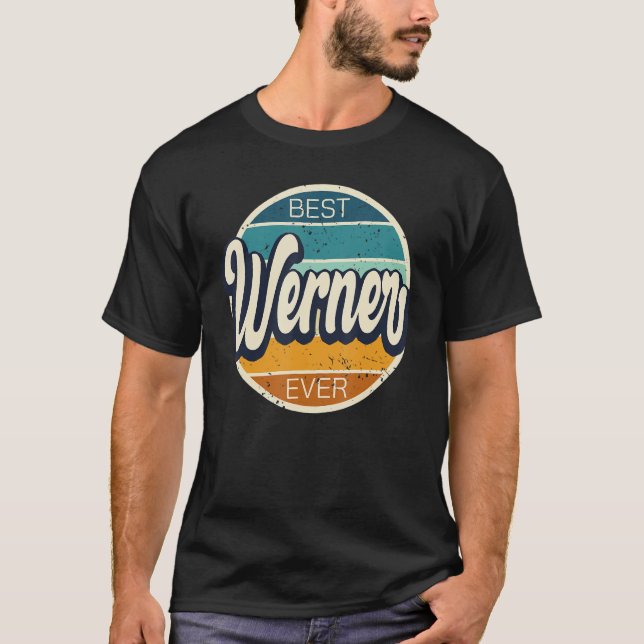 Camiseta Melhor Werner Ever Werner Aniversário (Frente)