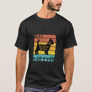 Camiseta Melhor Yorkshire Terrier Dog Pai Muito Engraçado R