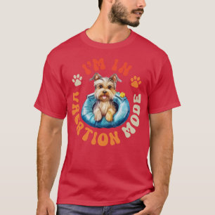 Camiseta Melhor Yorkshire Terrrier Mãe Cute Yorkie Dog L