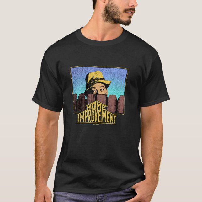 Camiseta Melhoramento Doméstico Icônico Wilson Jr Distresse (Frente)