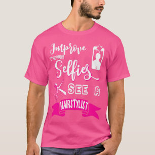 Camiseta Melhore a sua seleçãoVeja um penteado