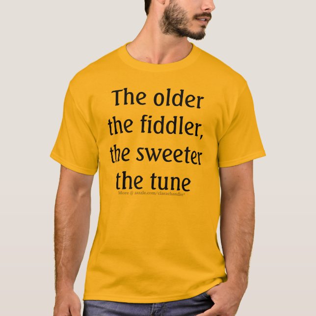 Camiseta Melhore com idade (Frente)