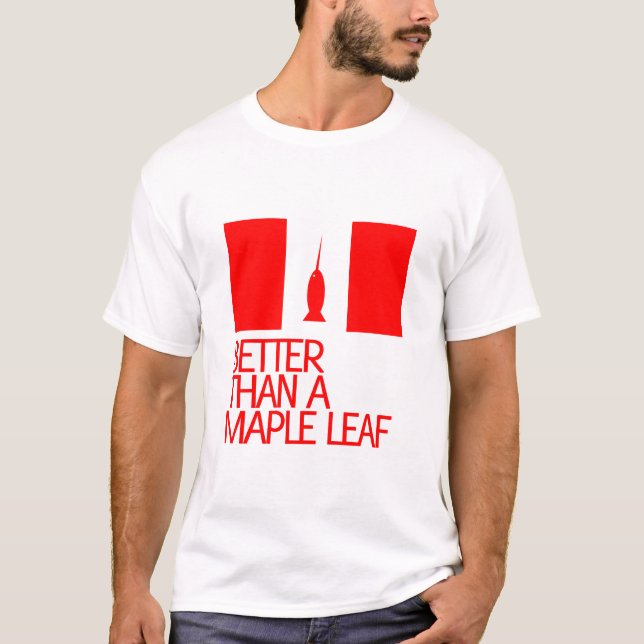 Camiseta Melhore do que uma folha de bordo (Frente)