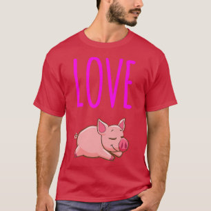 Camiseta Melhores Agricultores Mercado Orgânico, Pig Lover