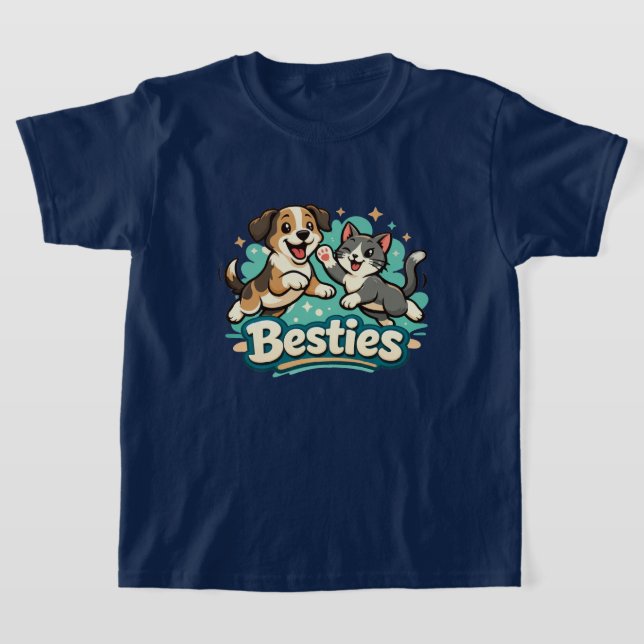 Camiseta Melhores Amigas  (Postura )