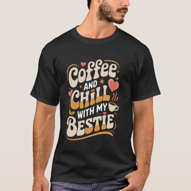 Camiseta Melhores Amigas da Melhor Amiga Combinando Amigas  (Frente)