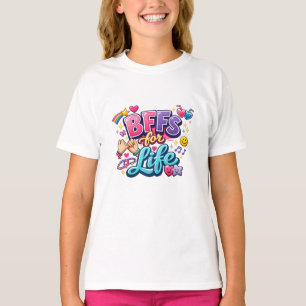 Camiseta Melhores Amigas para Sempre – Amigas Inseparáveis