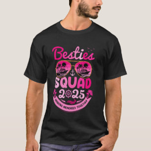 Camiseta Melhores Amigas Turma Férias de Praia Tropical 202