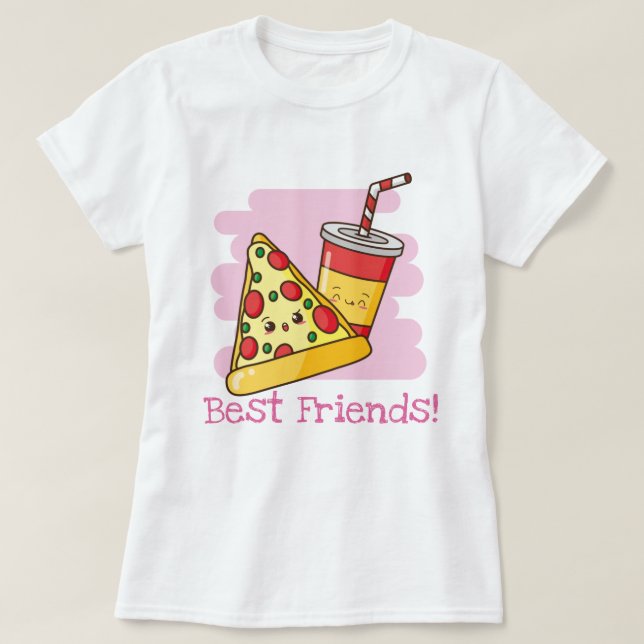 Camiseta Melhores Amigos (Frente do Design)