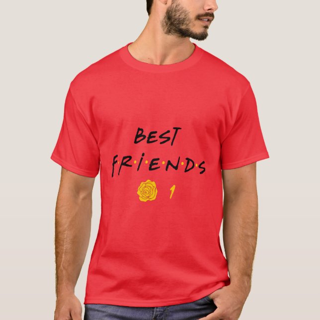 CAMISETA MELHORES AMIGOS #1 (Frente)